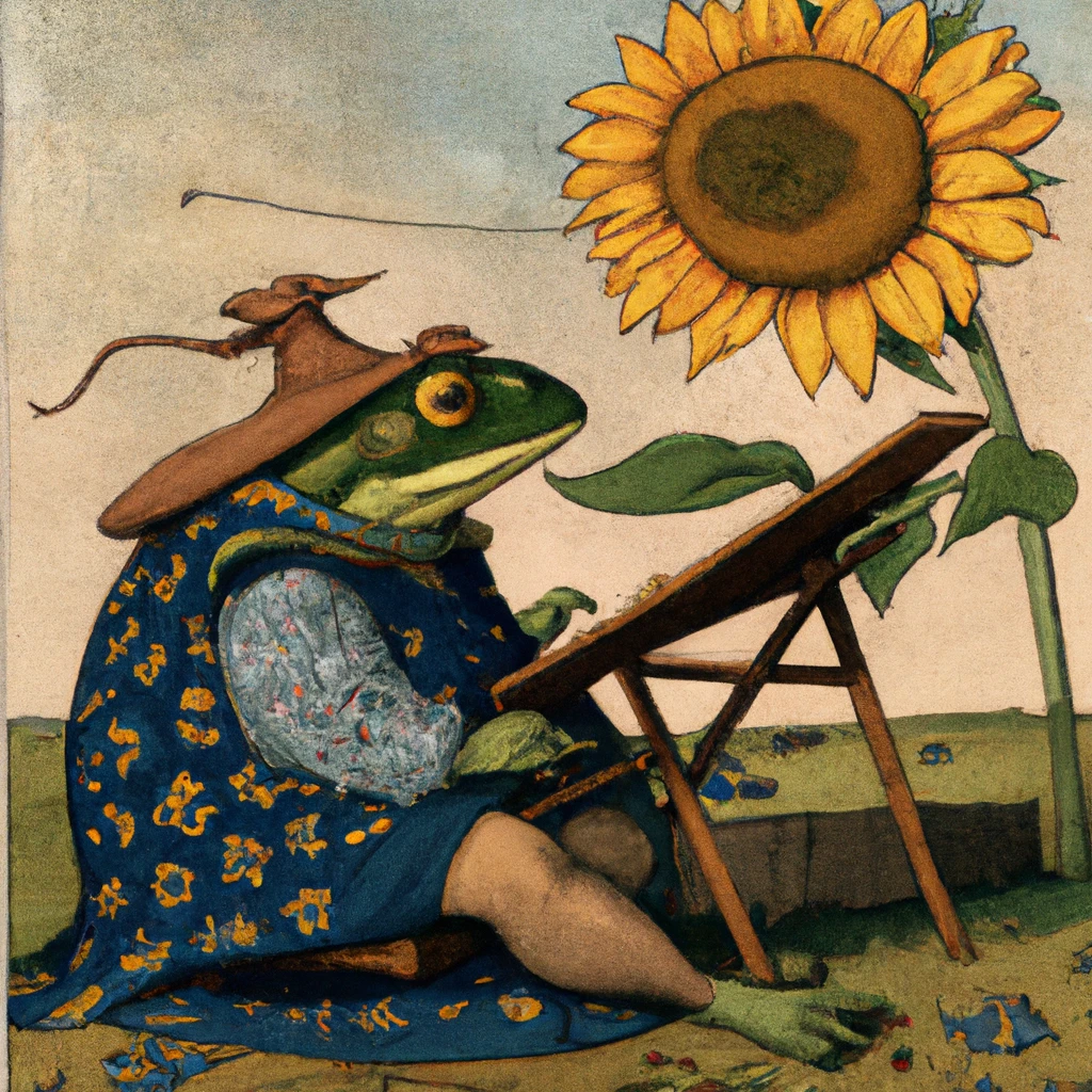 Sunflower Toad the Orbiter